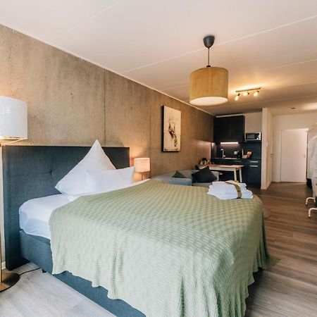 Modernes Stadt-Apartement Mitte Bielefeld Bagian luar foto