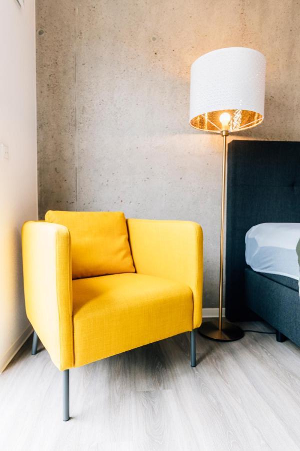Modernes Stadt-Apartement Mitte Bielefeld Bagian luar foto