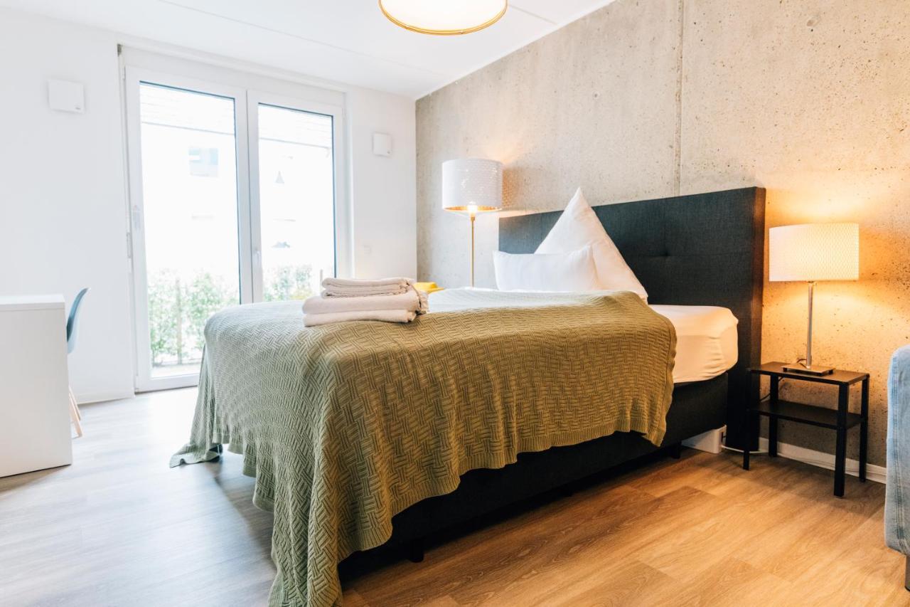 Modernes Stadt-Apartement Mitte Bielefeld Bagian luar foto